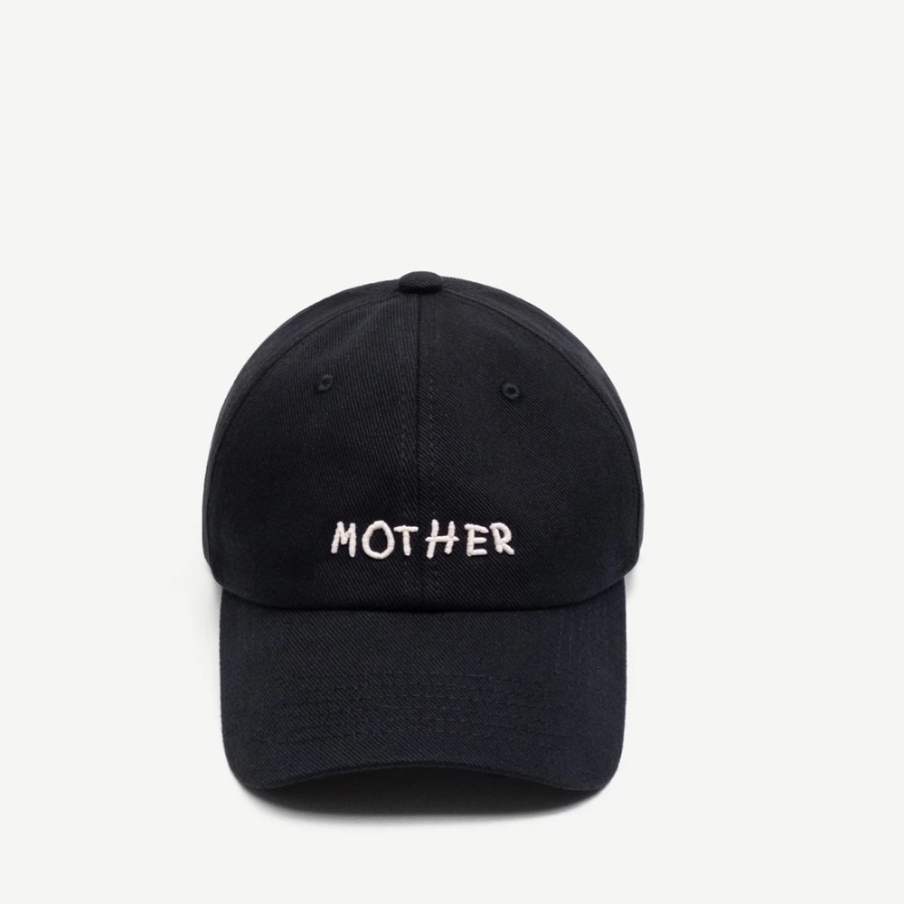 MOTHER Women's Black Logo Hat